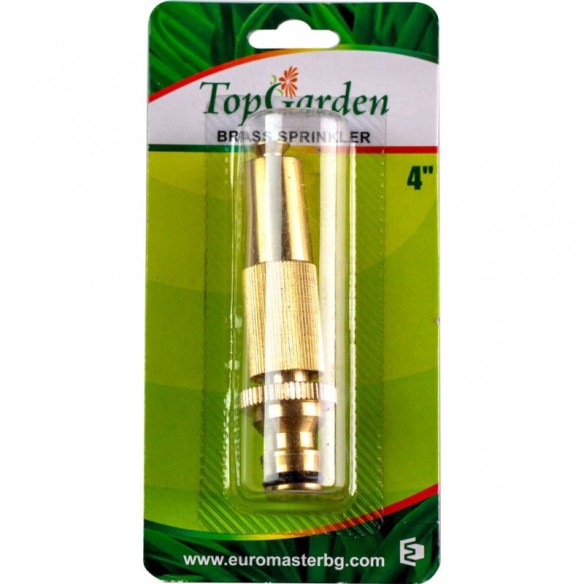 Месингов струйник 4" с бърза връзка TOP GARDEN