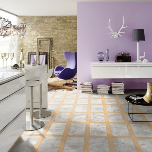 Ламиниран паркет villeroy&boch 8мм vb d803 траверин - 3