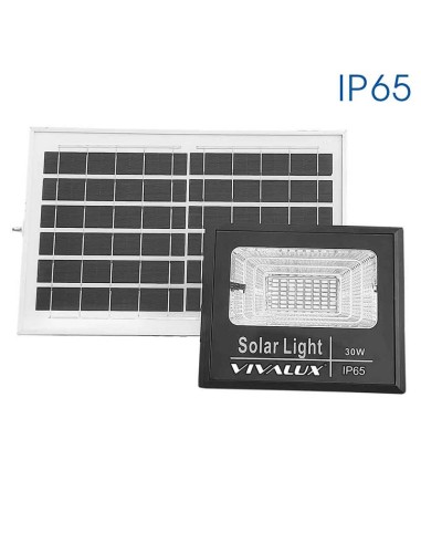 LED прожектор със соларен панел ISOLA LED - 30W - 350LM – 6400K - IP65 - 1