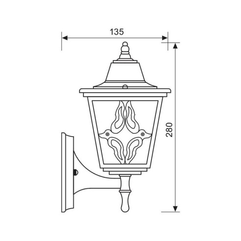 Фенер Lyon WU003/AB IP44 - 2