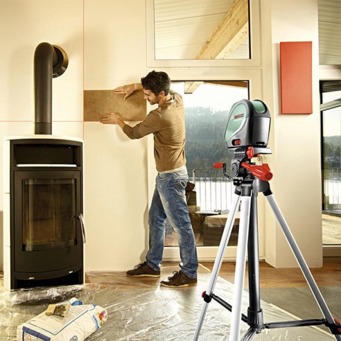 Нивелир Bosch Universal Level 2 лазерен линеен 10м, с тринога - 3