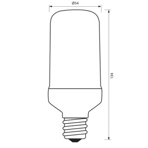 LED лампа PLAM LED- 6.5W- 130LM- E27- 1300-1700K - 1 2