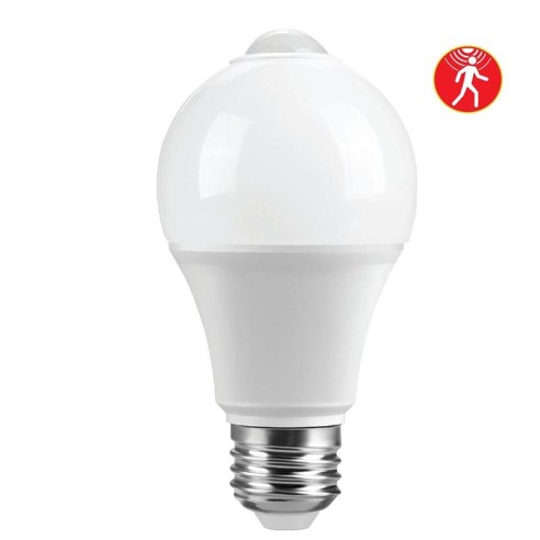 LED лампа със сензор за движение SIGMA LED- PIR- 7W- 600LM- E27- 4000K - 1