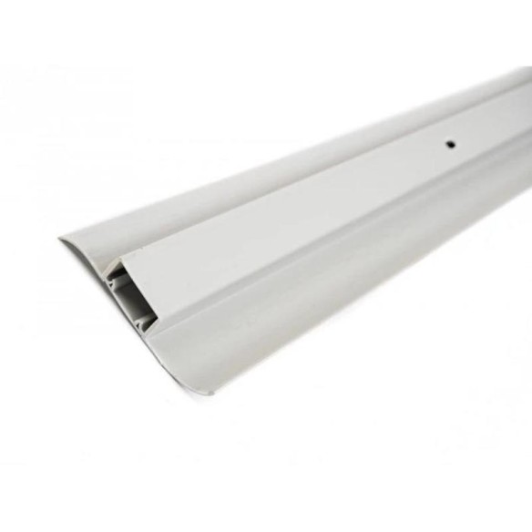 PVC перваз с кабел канал SG56/41 сребърен - 1
