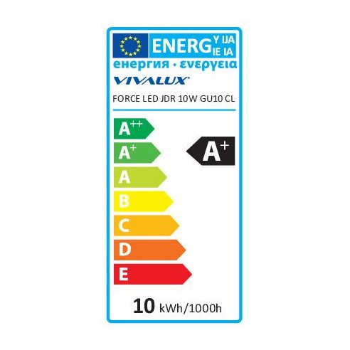 LED лампа FORCE LED PREMIUM- JDR- 10W- 854LM- GU10- 4000К - 3
