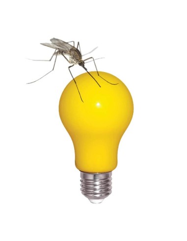 LED лампа против комари ZANZARA LED- 5W- 420LM- E27- ЖЪЛТА-ds59303 - 1