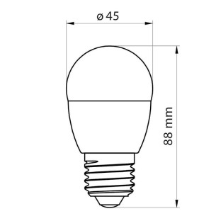 LED лампа NORRIS LED PREMIUM- 9W- 868LM- E27- 3000K - 1 2