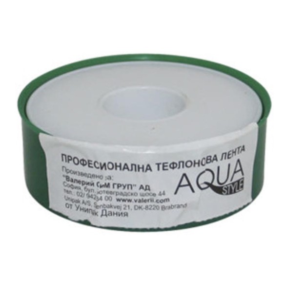 Тефлонова лента aqua19мм*15м*0.2мм - 1
