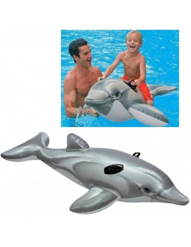 Надуваем делфин малък 175х66 см, Intex-ds26485 - 1