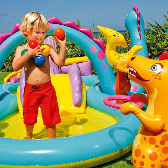 Детски басейн / център за игра Intex Dinoland - 4