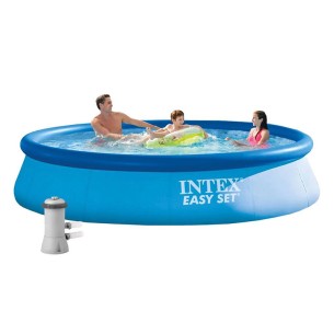 Басейн надуваем Easy Set 3.66х76 см с помпа и филтър INTEX
