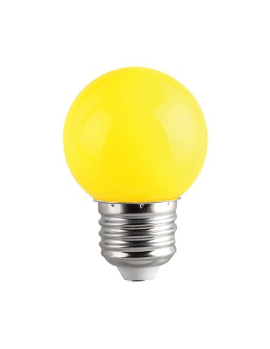 LED лампа COLORS LED- G45- 1W- E27- ЖЪЛТО-ds41956 - 2