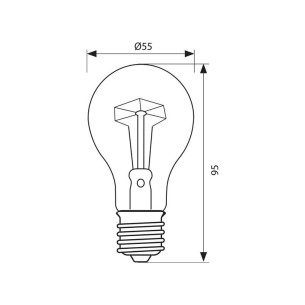 Лампа със специално предназначение AS- 100W- 900LM- E27 - 1 2
