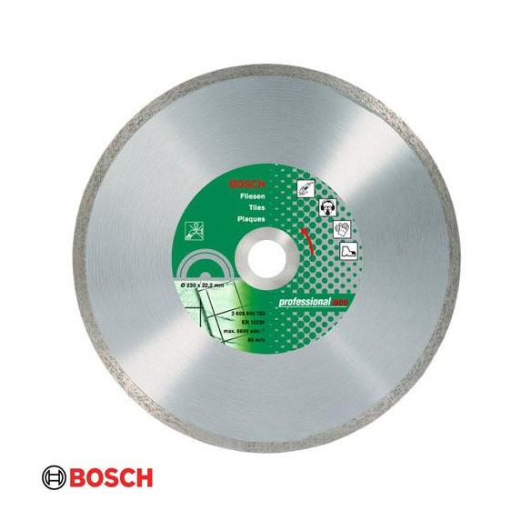 Диск диамантен за рязане на керамика Bosch FPE ECO 230x22.23mm - 1