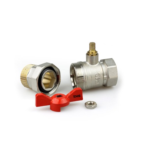 Cфepичeн кpaн c xoлендър със салников механизъм 1 1/4" - 2