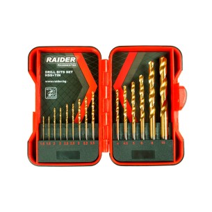 Свредла за метал HSS-TIN комплект 15 бр. - 1