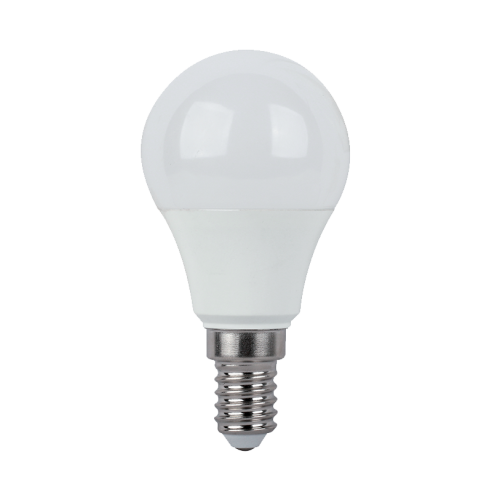 LED лампа GLOBE G45 8W E14 230V топло бял - 1