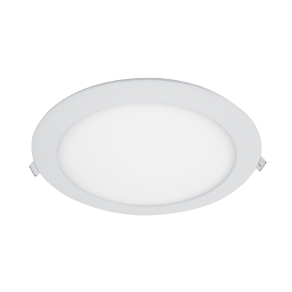 LED панел кръгъл вграден монтаж 18W 2700-3000K - 1