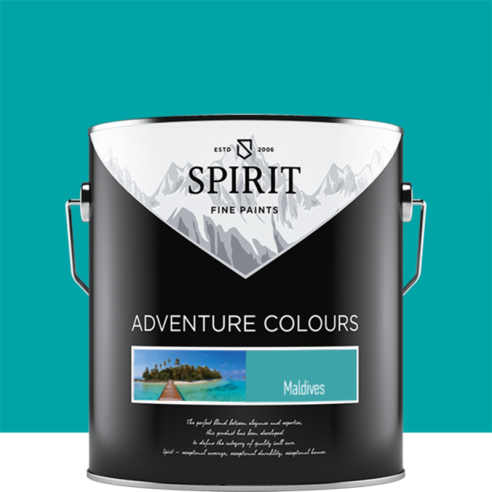 Боя за стени Spirit Adventure Colours - 2.5 л - MALDIVES - 1