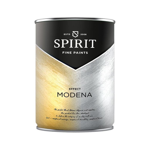 Интериорна боя с перли 1 л Spirit Effect Modena SILVER
