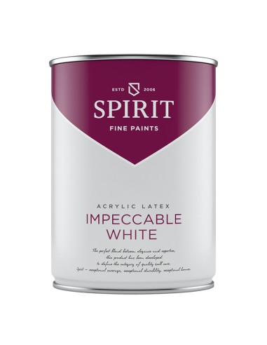 Акрилен латекс Spirit Impeccable - Бял - 1 л. - 1