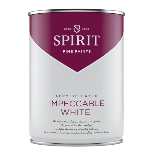 Акрилен латекс Spirit Impeccable - Бял - 2.5 л. - 1