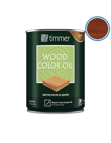 Цветно масло за дърво - Timmer Череша - 750 мл. - 1