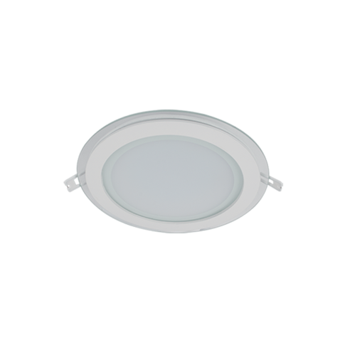 LED панел кръгъл със стъкло 18W 2700K - 1