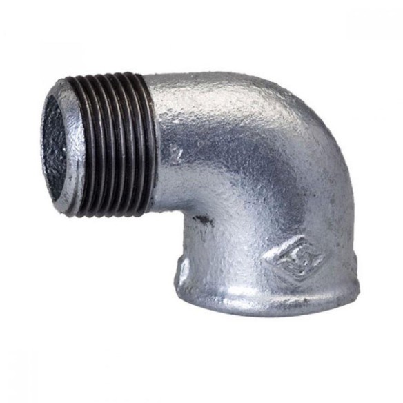 Кoлянo поцинковано с вътрешна и външна резба 3/4" х 1" - 1