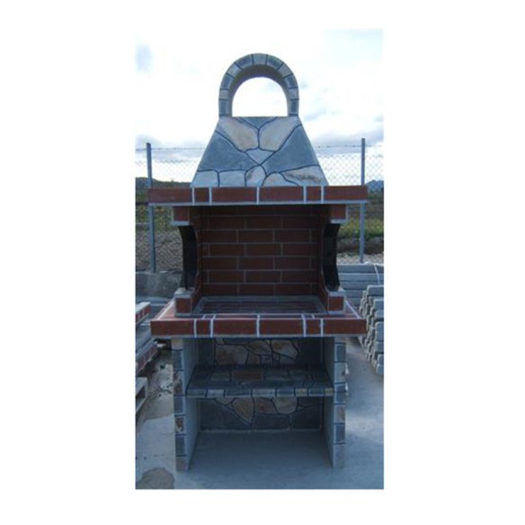 Барбекю малко СТАНДАРТ с рафт Н-215Х100Х60 см 600 кг