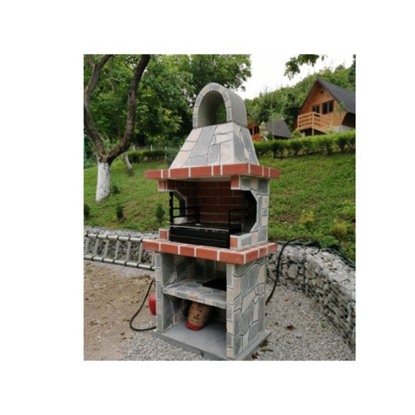 Барбекю малко СТАНДАРТ с рафт Н-215Х100Х60 см 600 кг