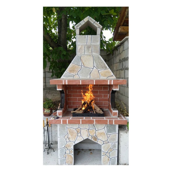 Барбекю средно 720 кг 215x120x70 см Стандарт РАЙМАР