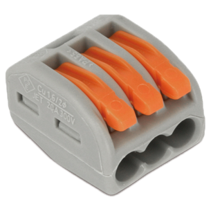 Клема тройна 4.00 мм2 - 1