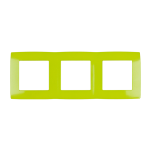 Панел CITY троен, зелен - 1