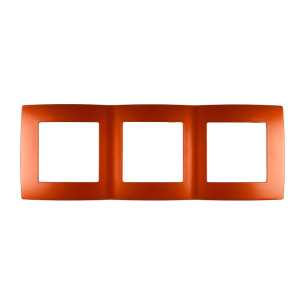 Панел CITY троен, оранжев металик - 1