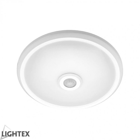 LED плафон със сензор за движение 360' 16W 4000К 1-6м IP65 PC - 1