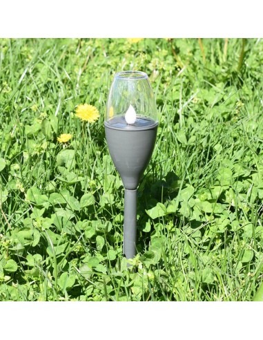 Соларна лампа за градина 6x37 см - 1