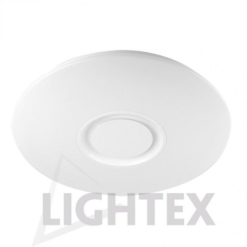 LED музикален плафон 24W 4000K Ф400 Bluetooth Plastic - 1