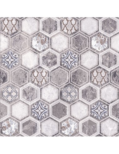 KAI декор Перлато мозайка сив 30x60 см 4627 - 1