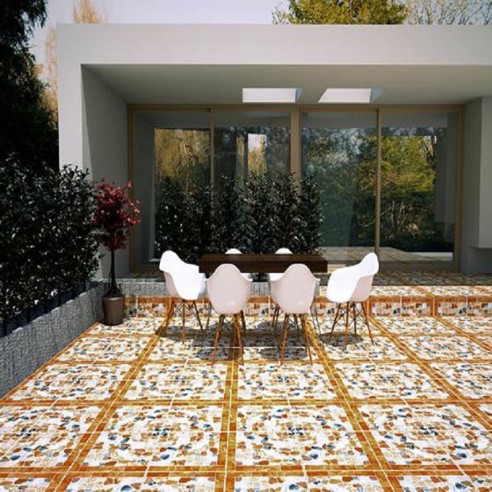 KAI гранитогрес Геостоун кафяв 45x45 см 9069 - 1