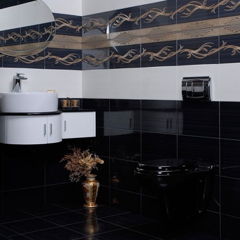 KAI теракот Сорел черен 33.3х33.3 см 7592 - 2