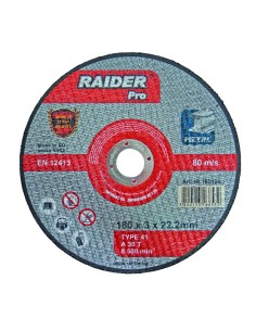 Диск за метал 230х2.0х22.2 мм RDP - Raider