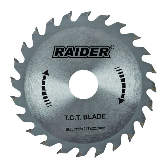 Диск за циркуляр 115х24Tх22.2 мм RD-SB13 - Raider - 1