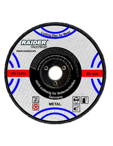 Диск за метал 180х3.2х22.2 мм - Raider - 1
