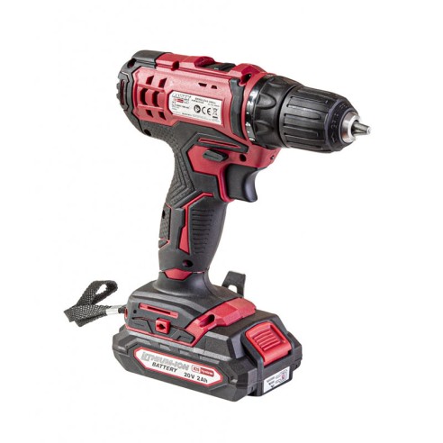 Акумулаторна бормашина 2-ск. 10 мм RDP-SCD20S Set - Raider - 1