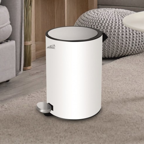 Тоалетно кошче - 5 л - бяло - 3