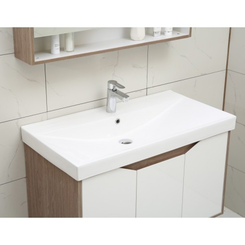 Бяла мебел за баня ЕЛИНА 9155 - 2