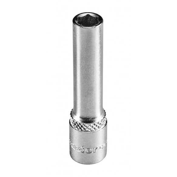 Удължена 6-стенна вложка 1/4"x9 мм CR-V - Topmaster - 1