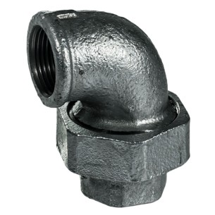 Плоско коляно холендър - поцинковано - 1/2" - ЖЖ - 1