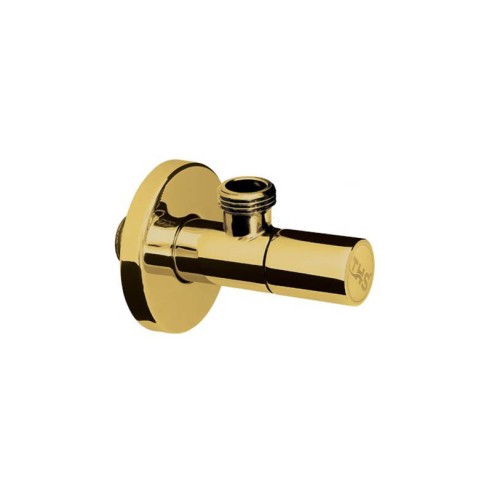 Спирателен кран с розетка - TOP GOLD - 1/2" х 1/2" - 1